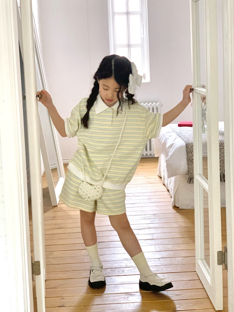 Bailey - Korean Children Fashion - #kidsstore - Winnie Stripe Pants - 6