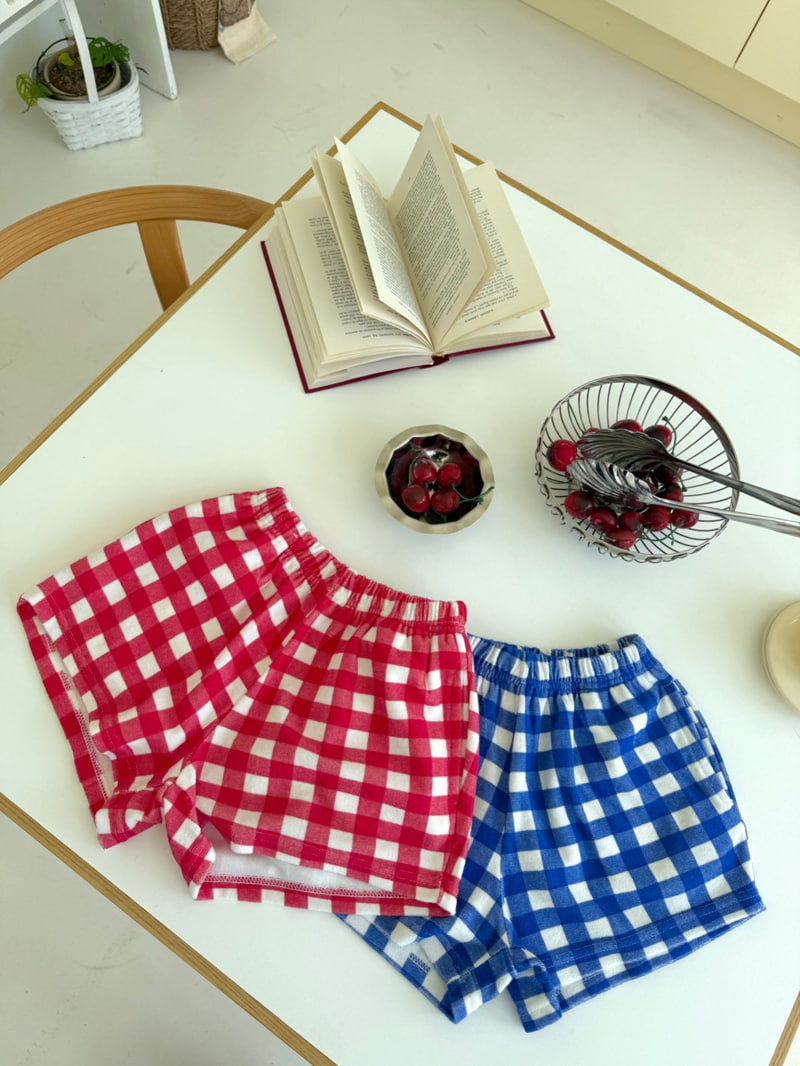 Bailey - Korean Children Fashion - #kidzfashiontrend - Check Pop Pants - 11