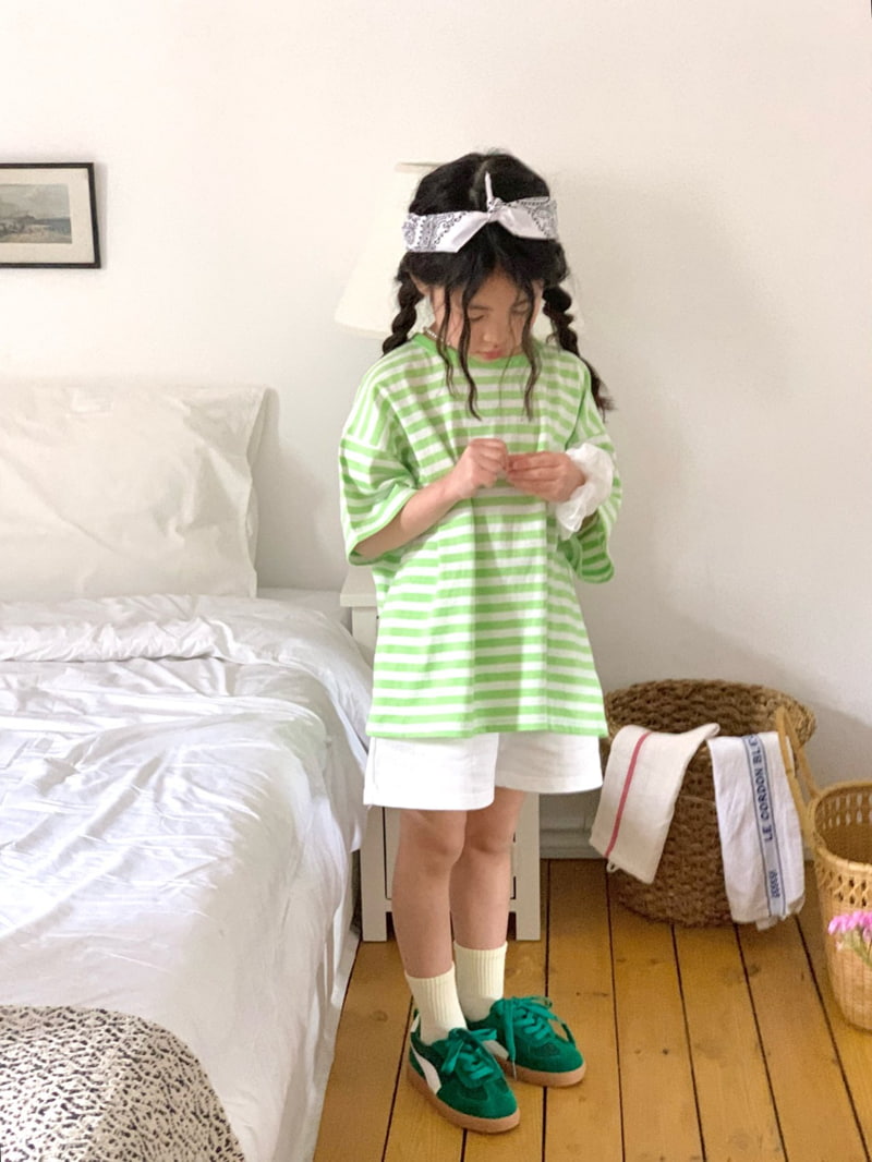 Bailey - Korean Children Fashion - #littlefashionista - Pudding Stripe Tee - 10