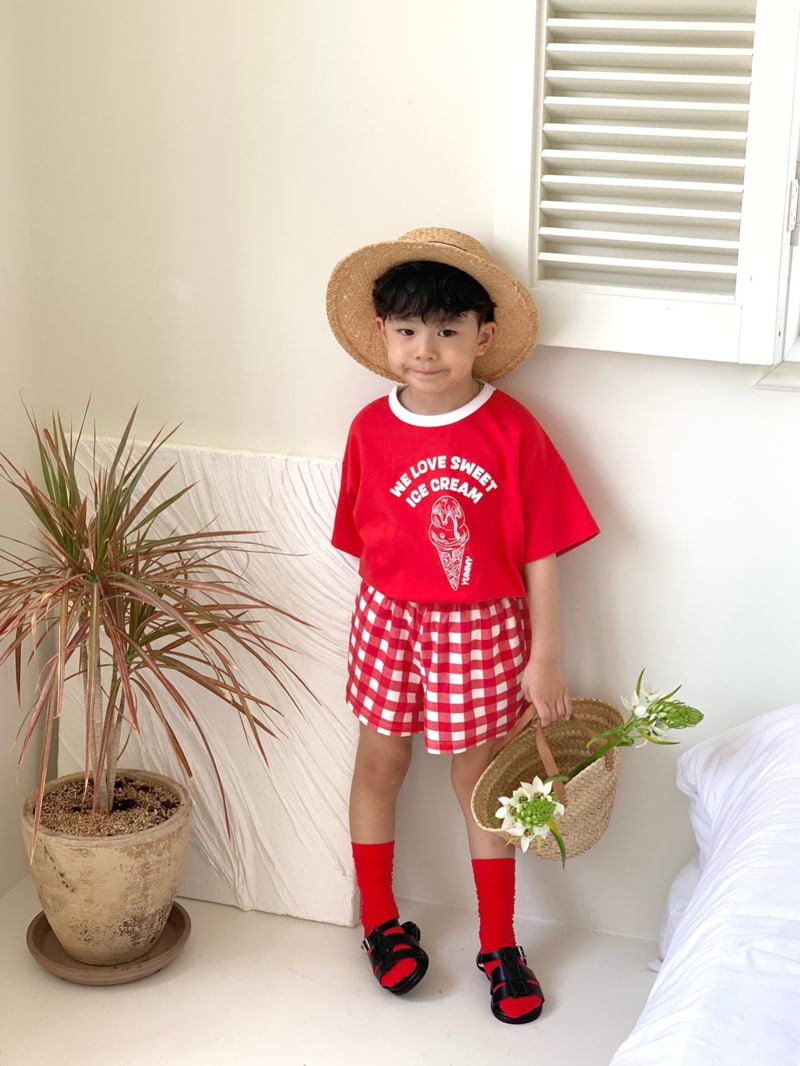 Bailey - Korean Children Fashion - #littlefashionista - Ice Cream Short Sleeve Tee - 7