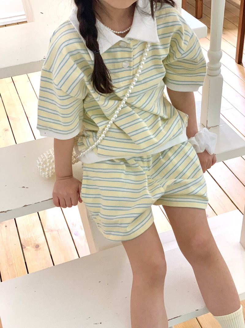 Bailey - Korean Children Fashion - #littlefashionista - Winnie Stripe Pants - 9