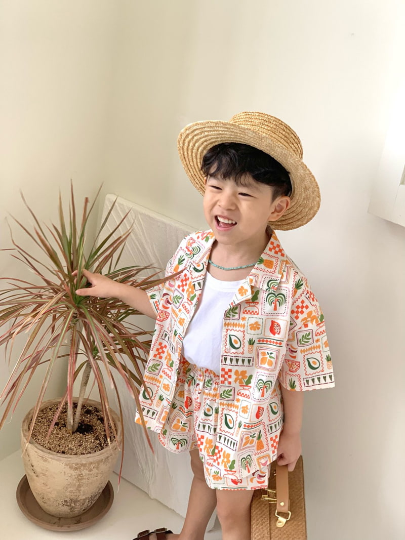 Bailey - Korean Children Fashion - #littlefashionista - Vacation Shirt - 6