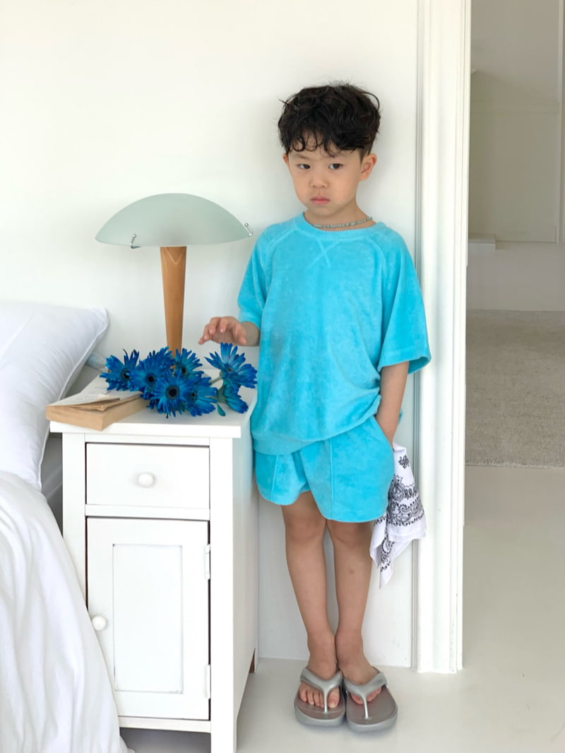 Bailey - Korean Children Fashion - #prettylittlegirls - Candy Terry Short Sleeve Sweatshirts - 5