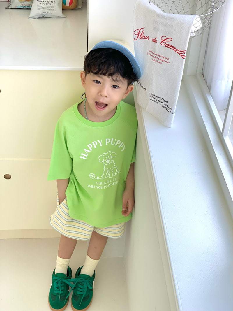 Bailey - Korean Children Fashion - #prettylittlegirls - Puppy Short Sleeve Tee