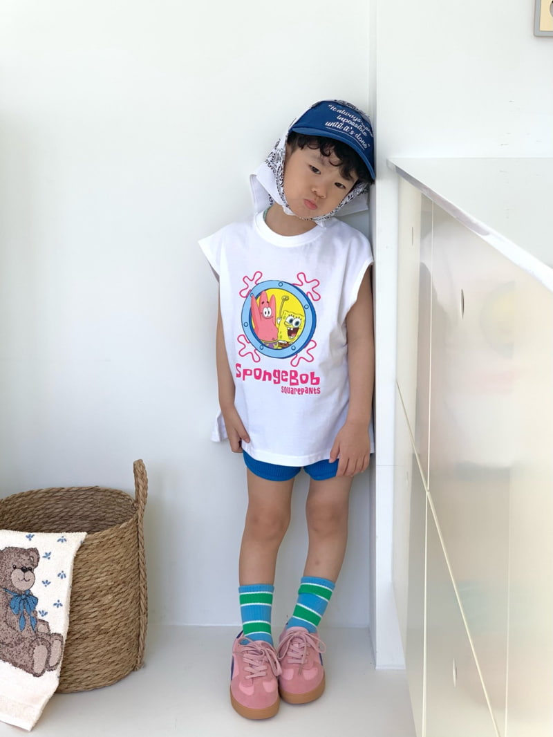Bailey - Korean Children Fashion - #prettylittlegirls - Waffle Round Pants - 10