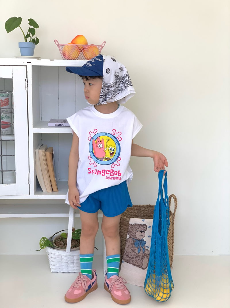 Bailey - Korean Children Fashion - #stylishchildhood - Sponge Box Fit Tee - 6
