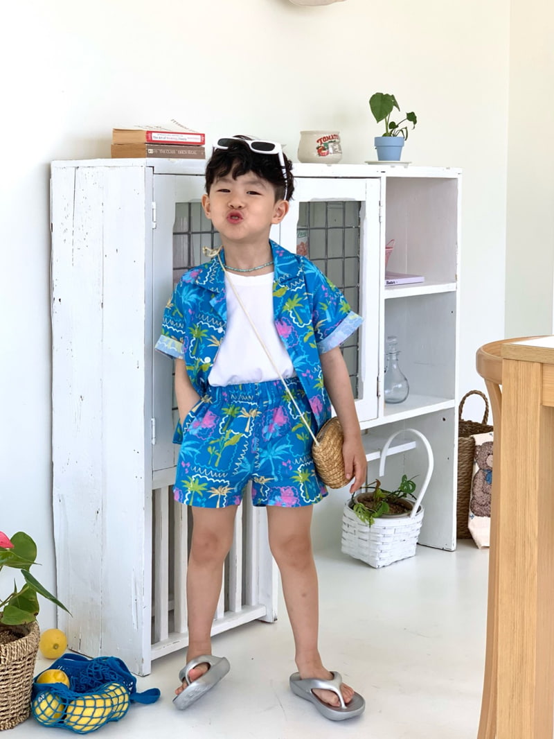 Bailey - Korean Children Fashion - #todddlerfashion - Vacation Shirt - 10