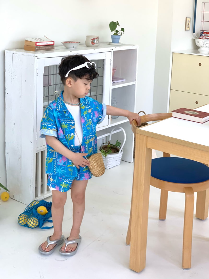Bailey - Korean Children Fashion - #toddlerclothing - Vacation Shirt - 11