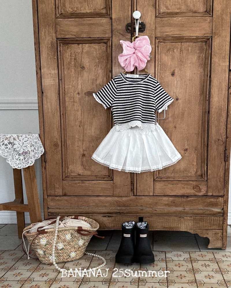 Banana J - Korean Children Fashion - #Kfashion4kids - Whipped Cream Skirt - 6