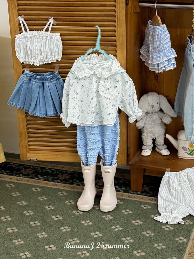 Banana J - Korean Children Fashion - #childofig - Frill Sausage Pants - 3