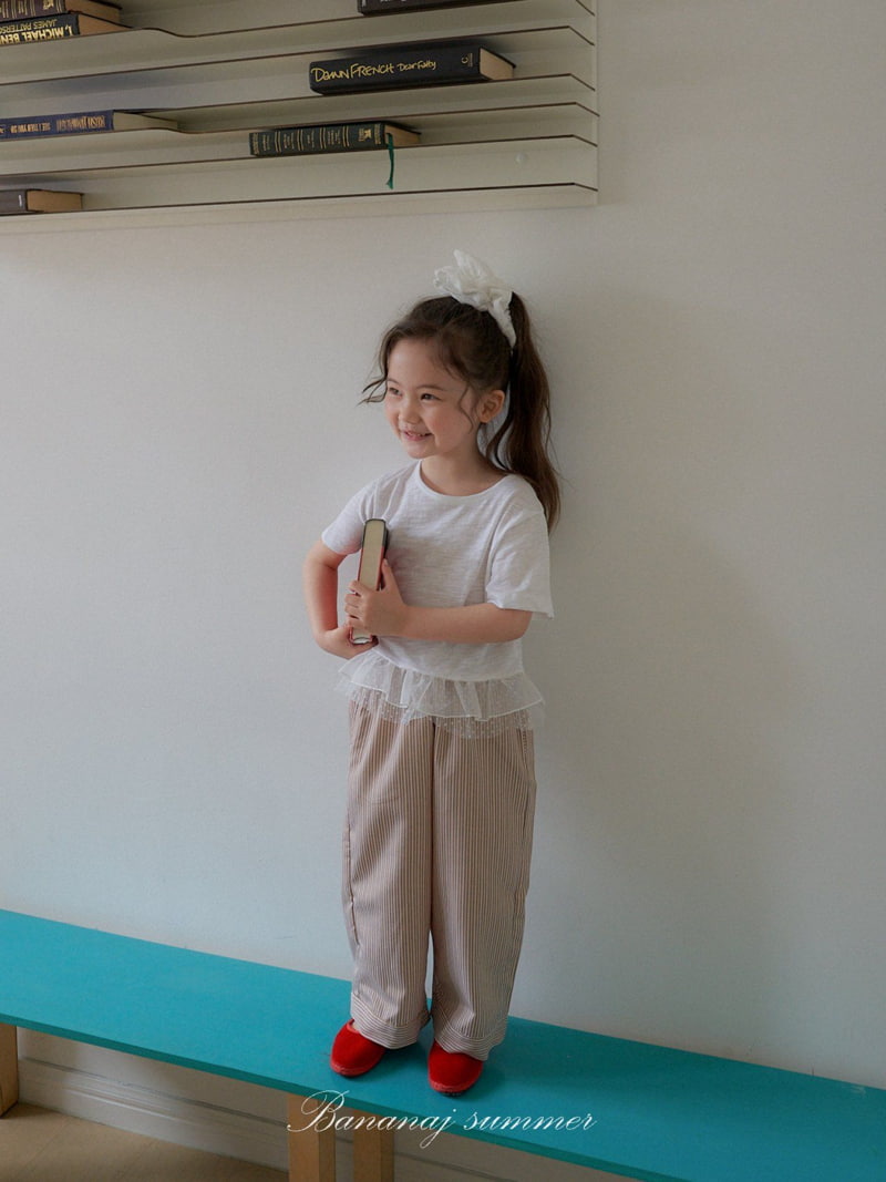 Banana J - Korean Children Fashion - #childofig - Marshmallow Tee - 10