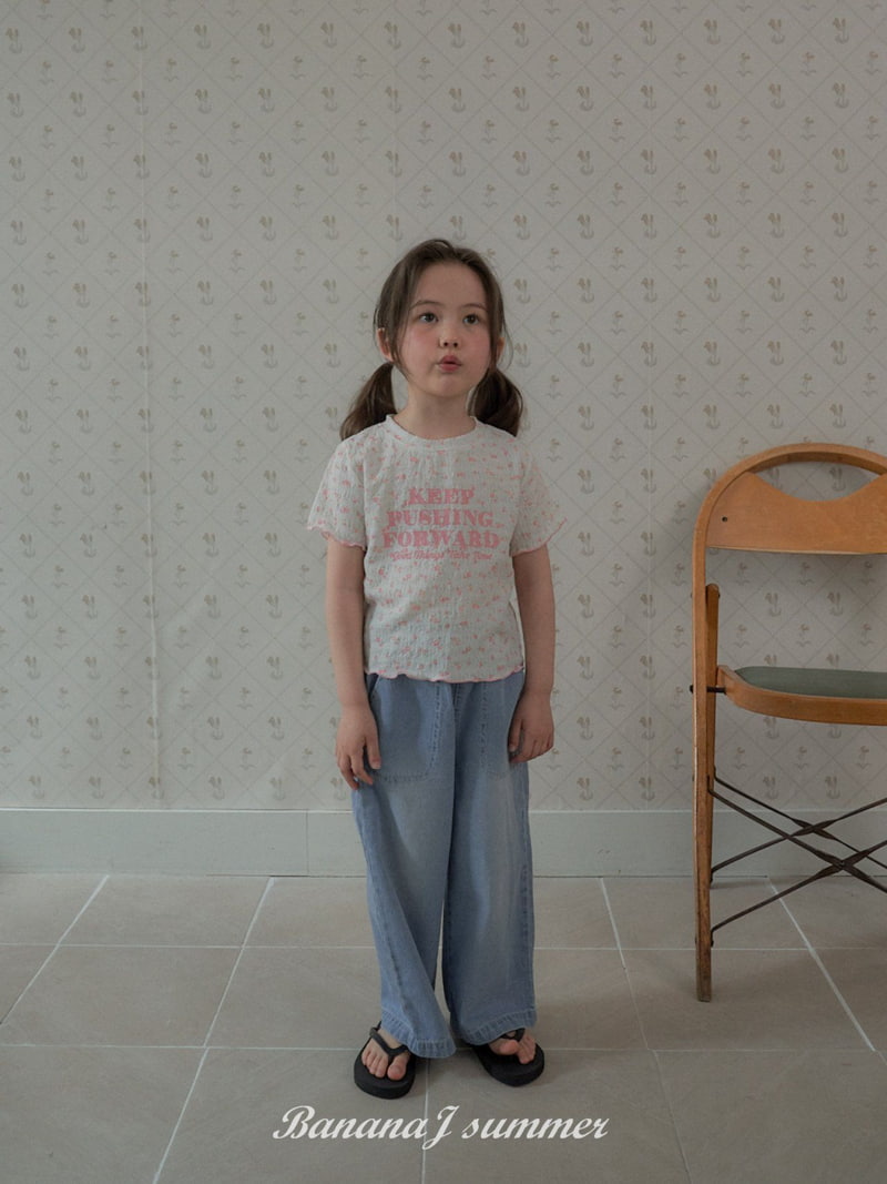 Banana J - Korean Children Fashion - #childofig - Pushing Tee - 7