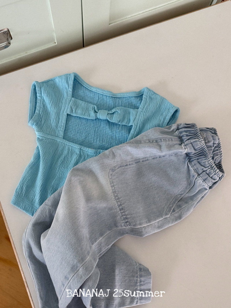 Banana J - Korean Children Fashion - #childrensboutique - Cashew Nut Pants - 5