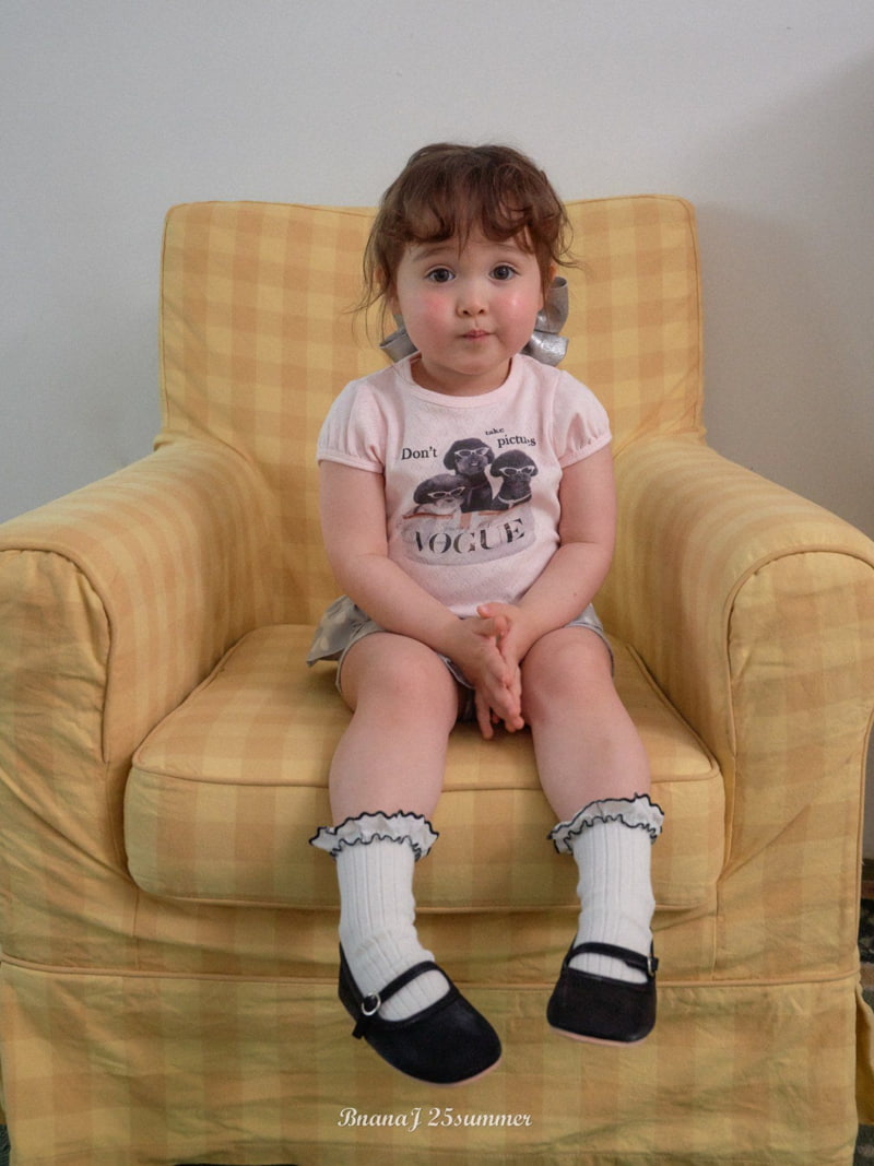 Banana J - Korean Children Fashion - #childrensboutique - Vogue Mong Tee - 7
