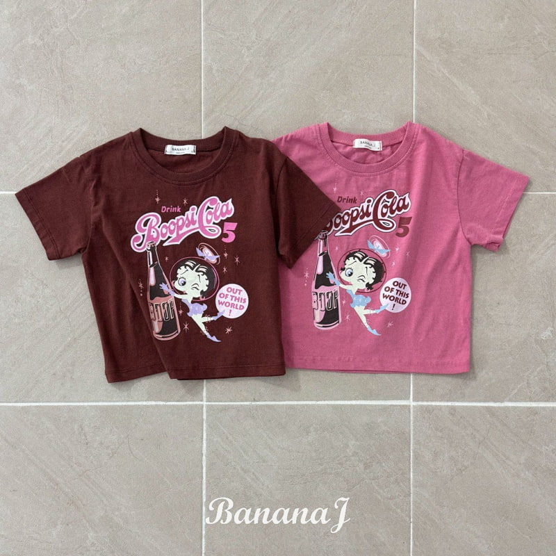 Banana J - Korean Children Fashion - #childrensboutique - Jennie Cola Tee