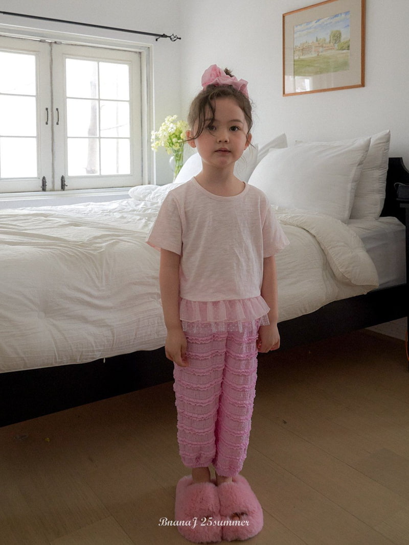 Banana J - Korean Children Fashion - #childrensboutique - Marshmallow Tee - 12