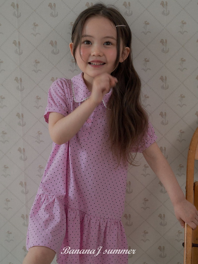 Banana J - Korean Children Fashion - #childrensboutique - Sherry Dress - 10
