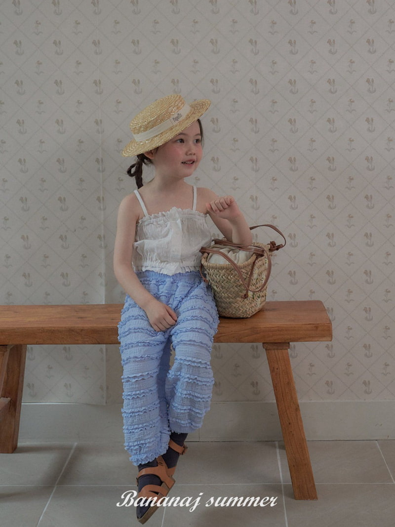 Banana J - Korean Children Fashion - #designkidswear - Frill Sausage Pants - 5