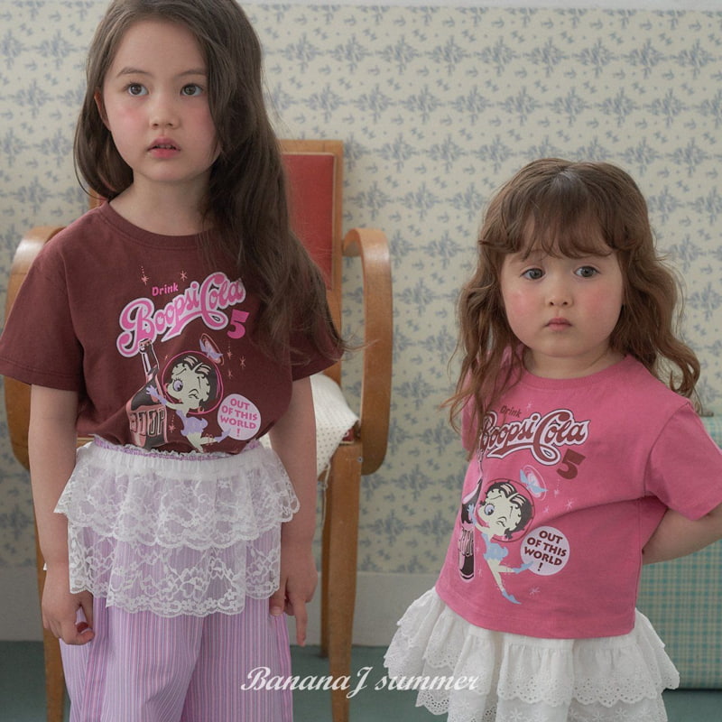 Banana J - Korean Children Fashion - #discoveringself - Jennie Cola Tee - 3