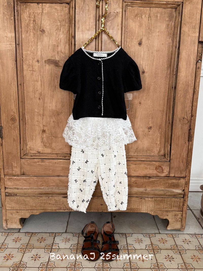 Banana J - Korean Children Fashion - #fashionkids - Frill Sausage Pants - 7