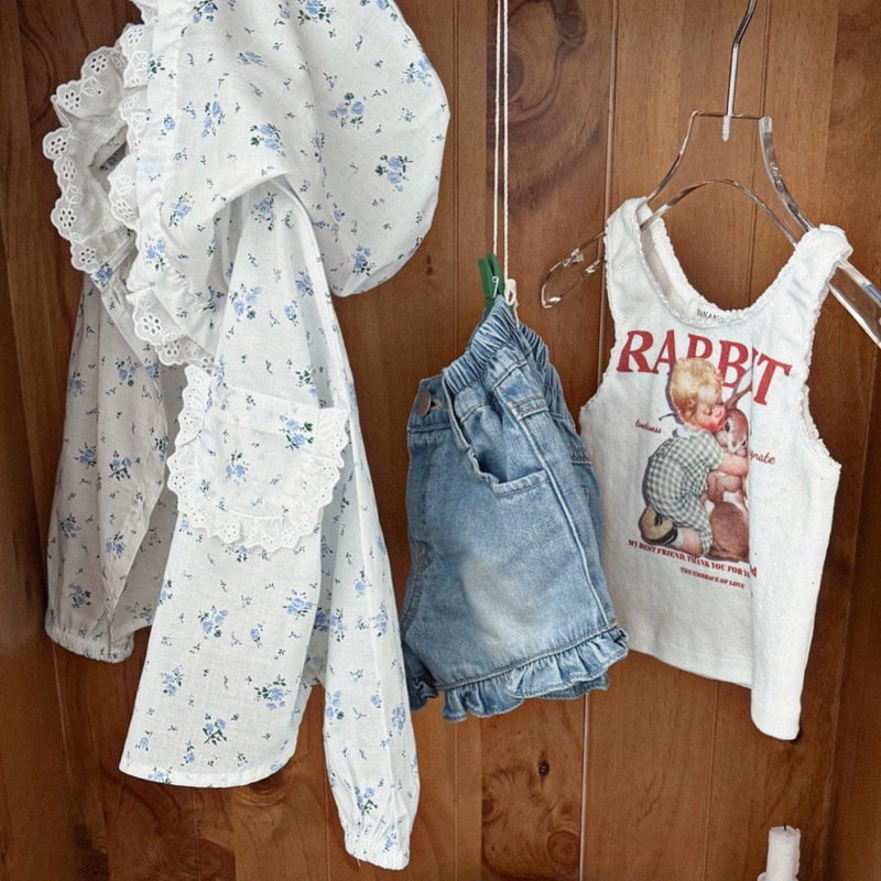 Banana J - Korean Children Fashion - #fashionkids - Rabbit Sleeveless - 10