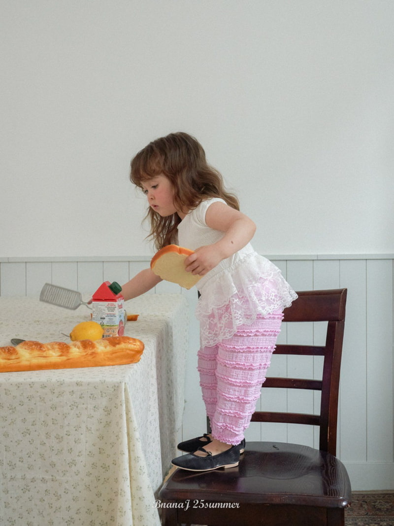 Banana J - Korean Children Fashion - #fashionkids - Lace Mimi Skirt - 5