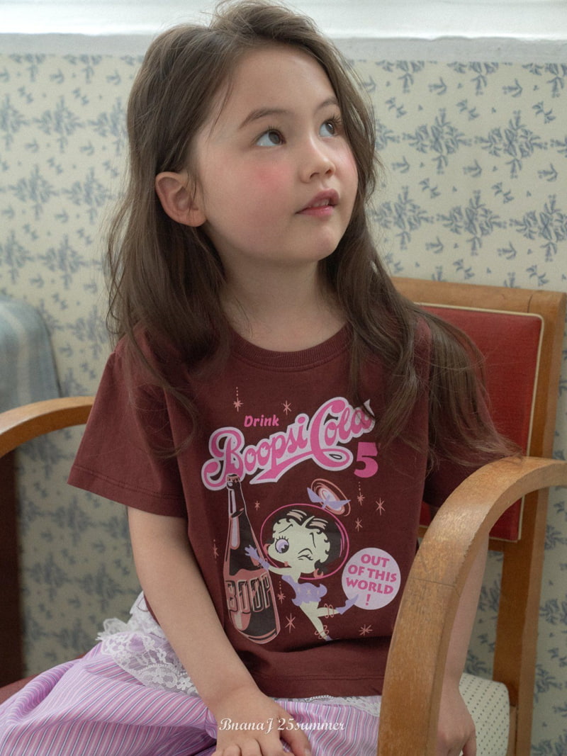 Banana J - Korean Children Fashion - #discoveringself - Jennie Cola Tee - 4