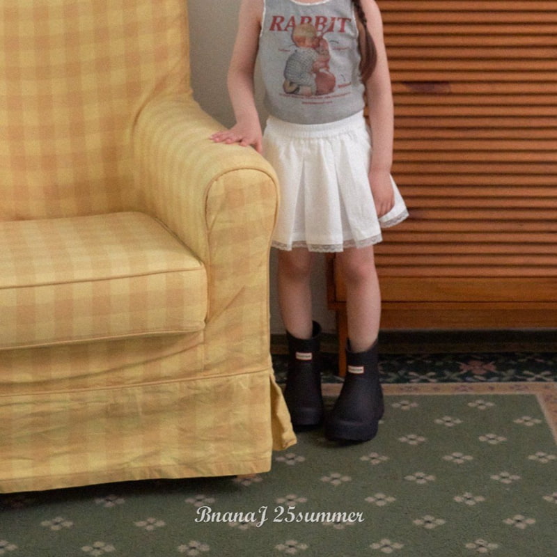 Banana J - Korean Children Fashion - #kidsshorts - Whipped Cream Skirt - 3