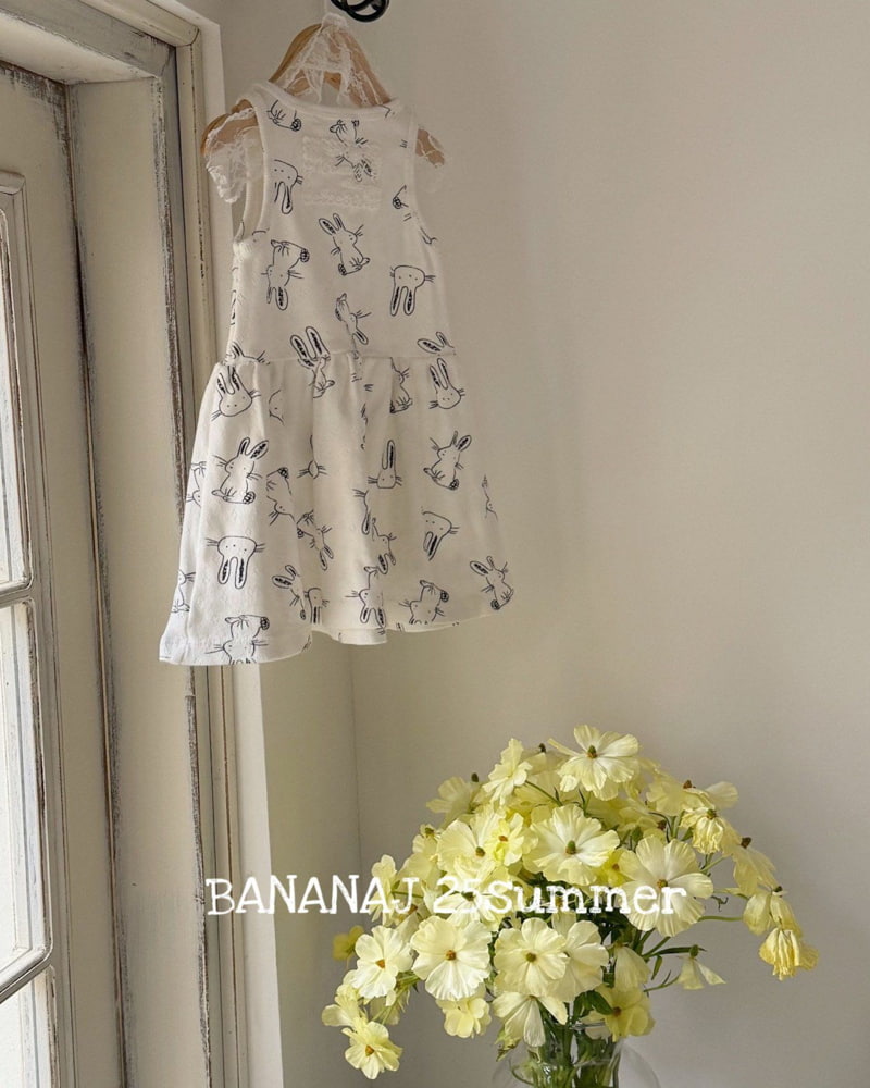 Banana J - Korean Children Fashion - #kidsstore - Gardening Dress - 5