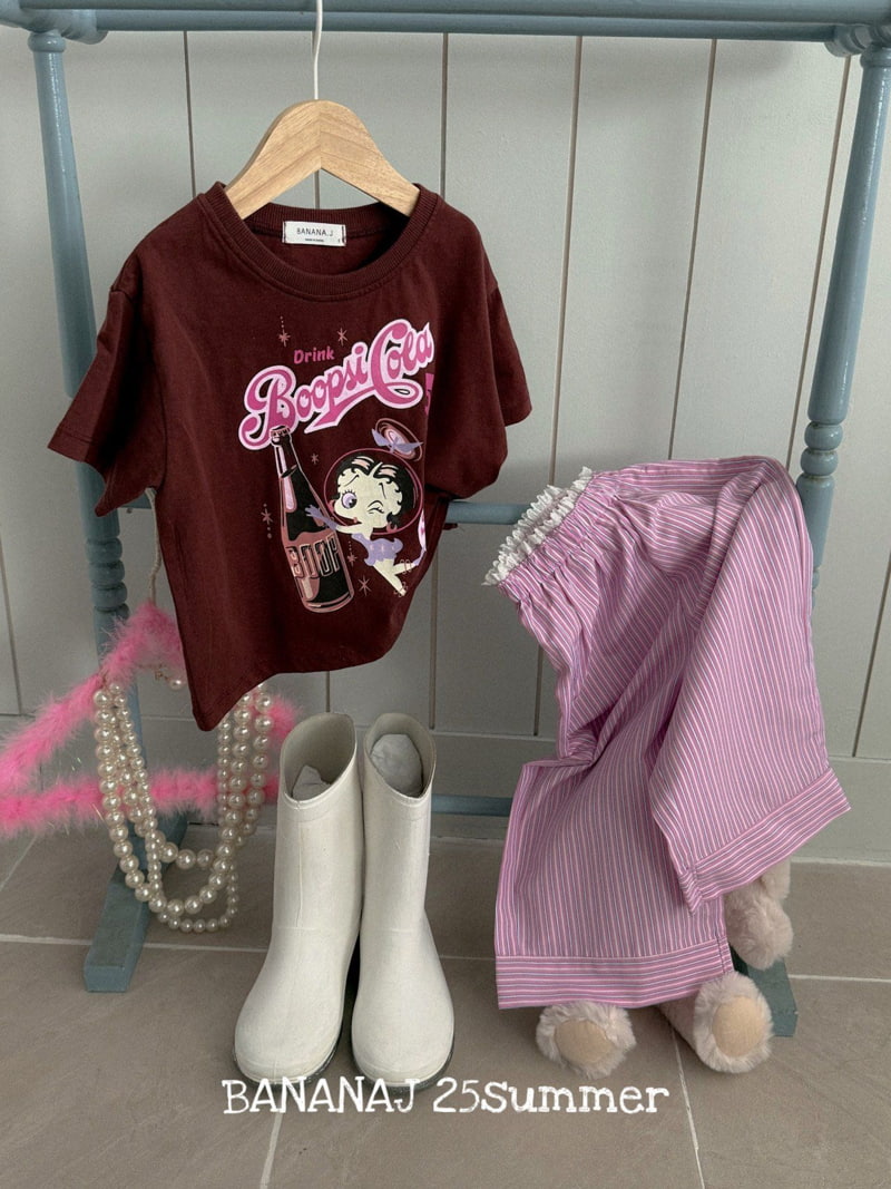 Banana J - Korean Children Fashion - #kidsstore - Jenny Cola Tee - 6