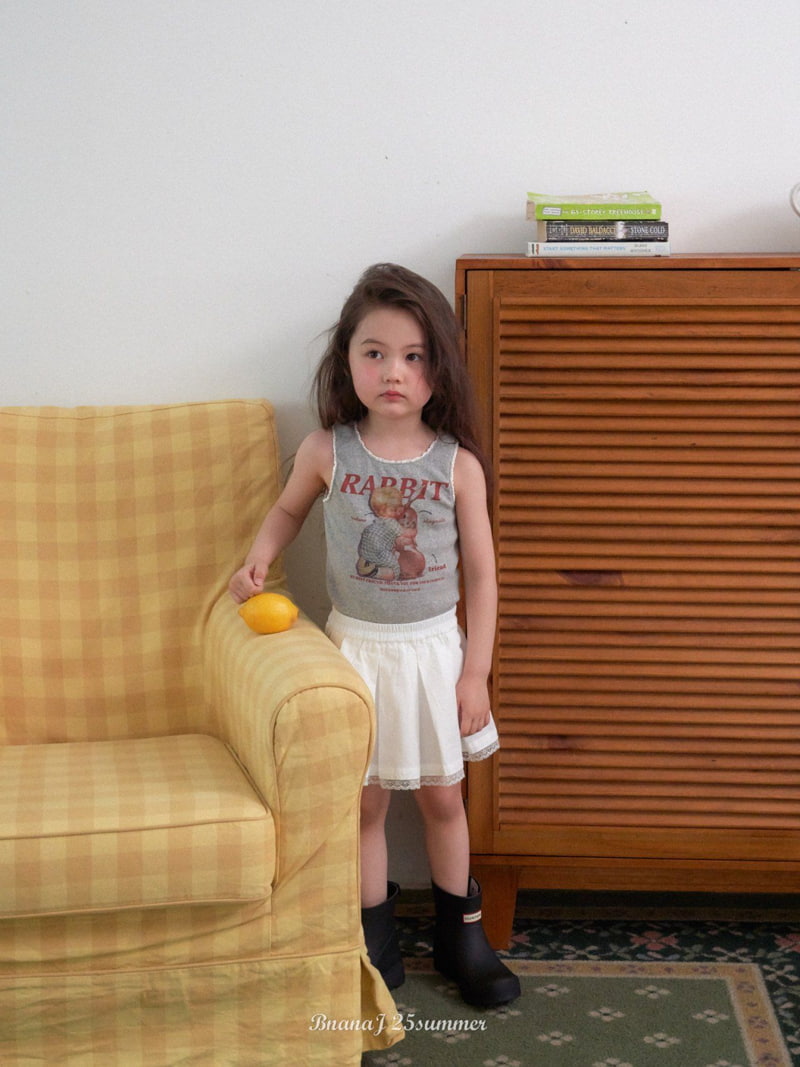 Banana J - Korean Children Fashion - #kidsshorts - Whipped Cream Skirt - 4