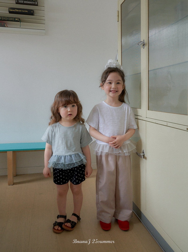 Banana J - Korean Children Fashion - #kidsstore - Marshmallow Tee - 3