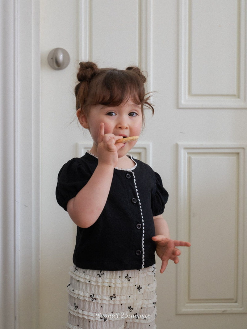 Banana J - Korean Children Fashion - #kidsstore - Frill Sausage Pants - 9
