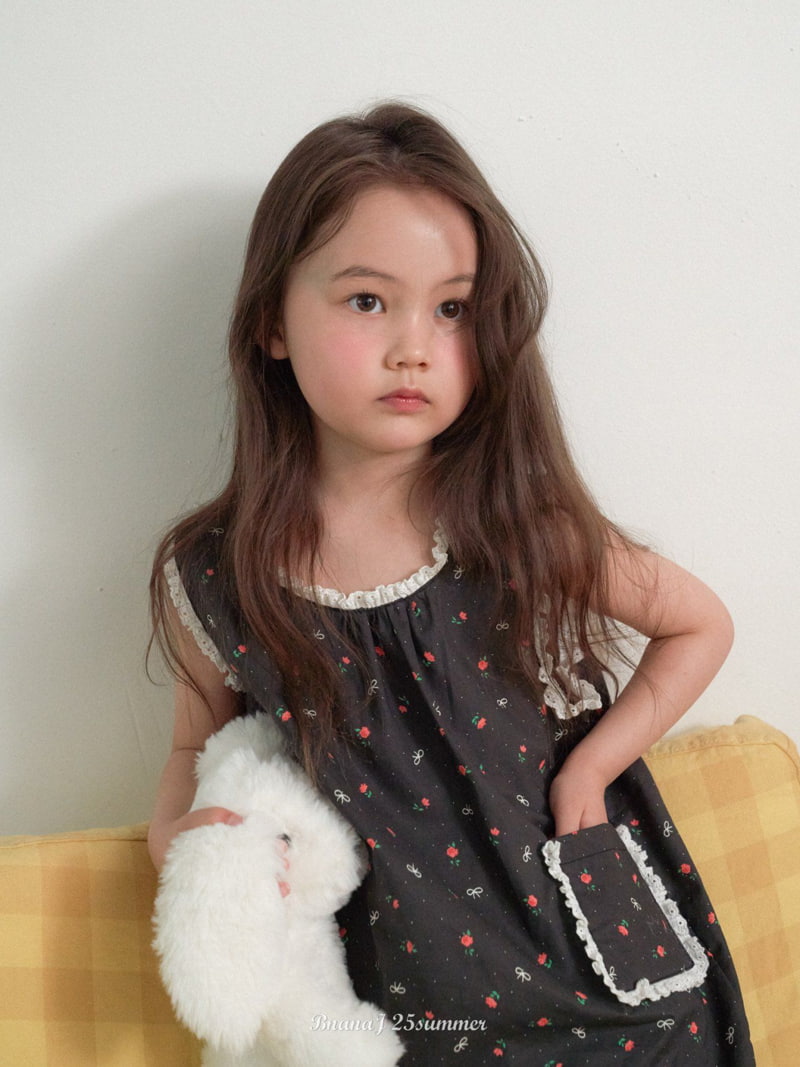 Banana J - Korean Children Fashion - #kidsstore - Choo Choo Dress - 8