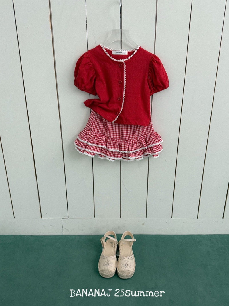 Banana J - Korean Children Fashion - #kidzfashiontrend - Berry Skirt - 10