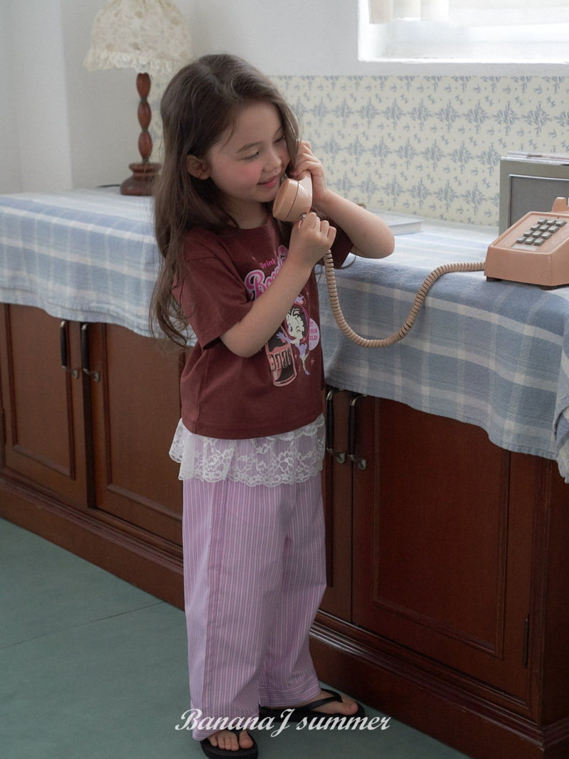 Banana J - Korean Children Fashion - #kidzfashiontrend - Jennie Cola Tee - 7