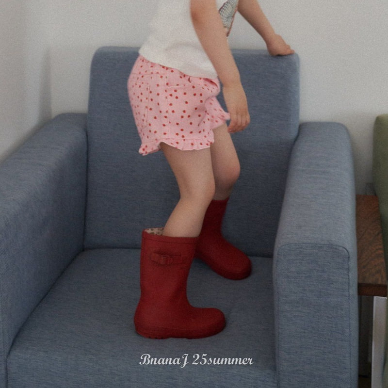 Banana J - Korean Children Fashion - #kidzfashiontrend - Walnut Frill Pants - 3