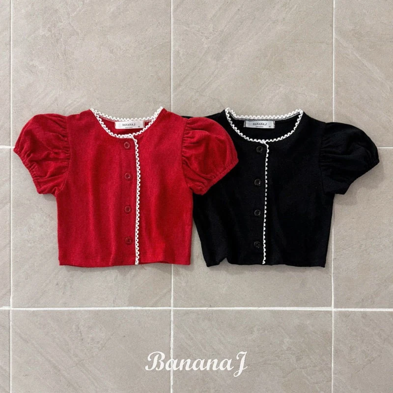 Banana J - Korean Children Fashion - #kidzfashiontrend - Cherry Cardigan