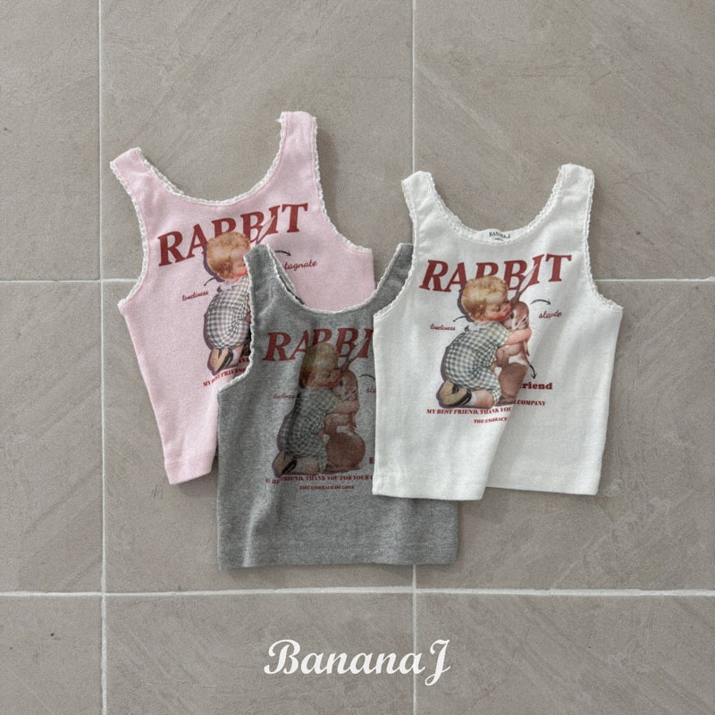 Banana J - Korean Children Fashion - #littlefashionista - Rabbit Sleeveless