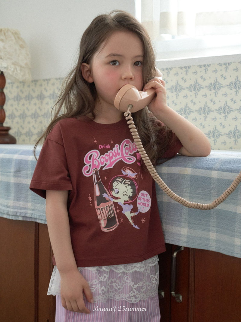 Banana J - Korean Children Fashion - #littlefashionista - Jennie Cola Tee - 9