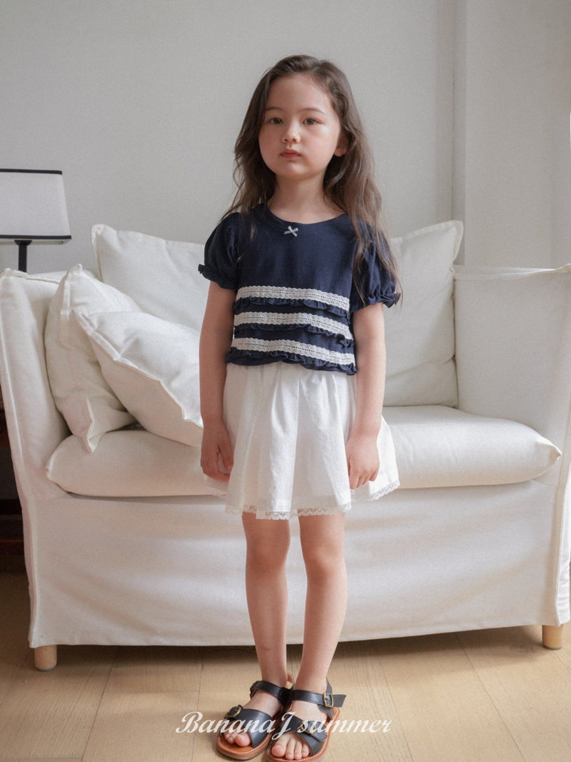 Banana J - Korean Children Fashion - #minifashionista - Whipped Cream Skirt - 9