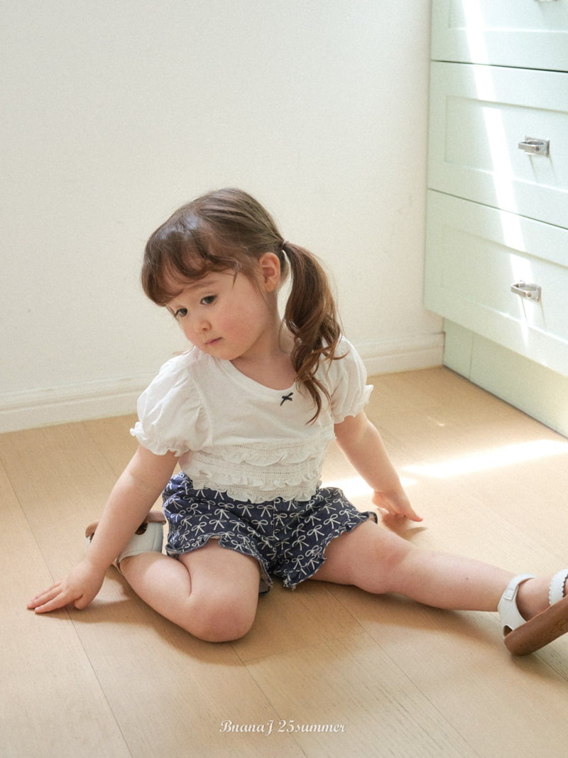 Banana J - Korean Children Fashion - #minifashionista - Walnut Frill Pants - 7