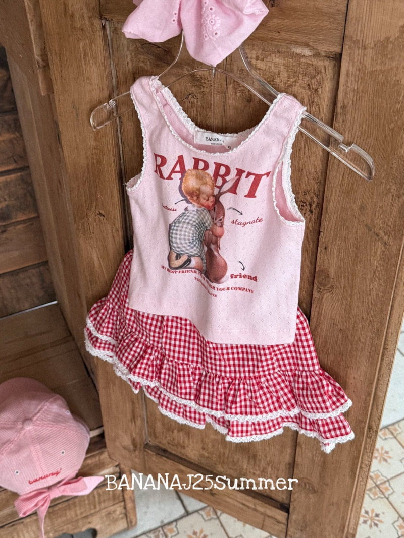 Banana J - Korean Children Fashion - #minifashionista - Rabbit Sleeveless - 4