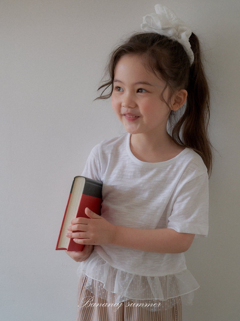 Banana J - Korean Children Fashion - #prettylittlegirls - Marshmallow Tee - 9
