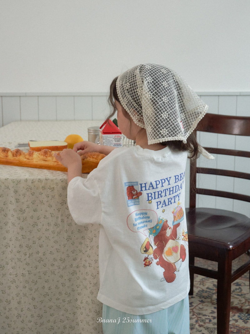 Banana J - Korean Children Fashion - #prettylittlegirls - Happy Bear Tee - 3