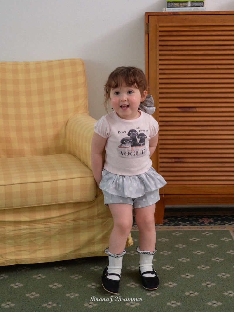 Banana J - Korean Children Fashion - #stylishchildhood - Vogue Mong Tee - 5