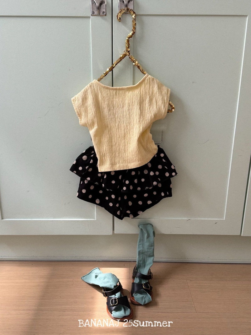 Banana J - Korean Children Fashion - #toddlerclothing - Ribbon Tee - 3