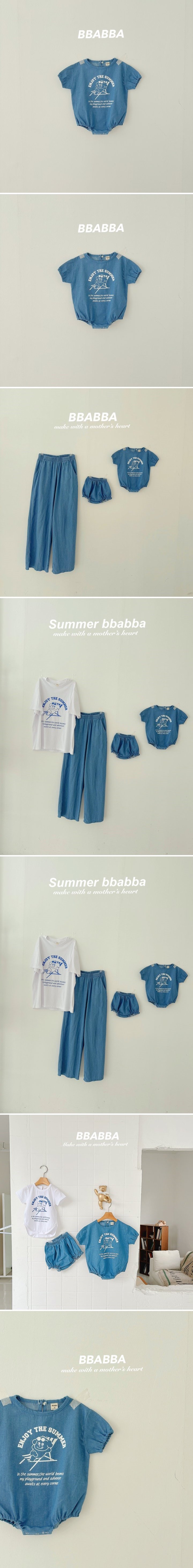 Bbabba - Korean Baby Fashion - #babyfashion - Pug Denim Suit