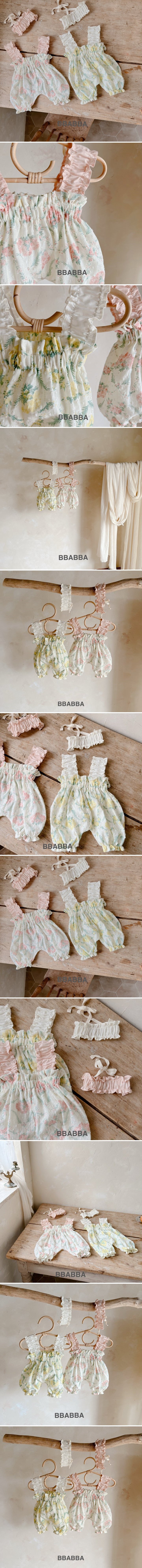Rene Frill Hairband Set (Baby) by BBABBA for Baby - view 1