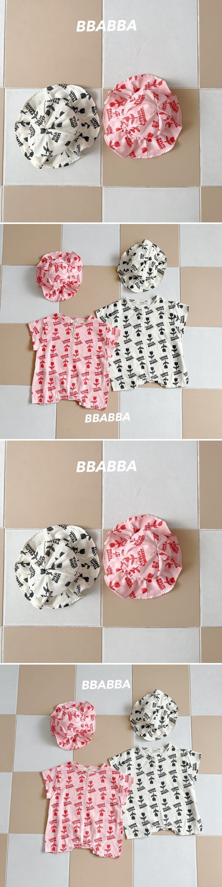 Bbabba - Korean Baby Fashion - #babyoutfit - Market Bucket Hat